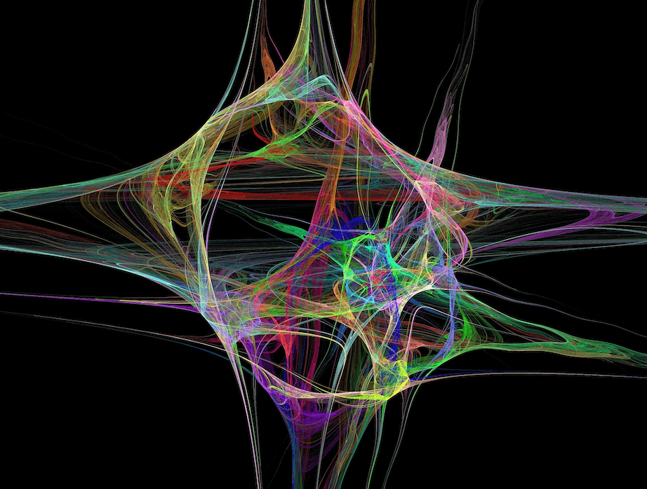 image of abstract mixture of colors